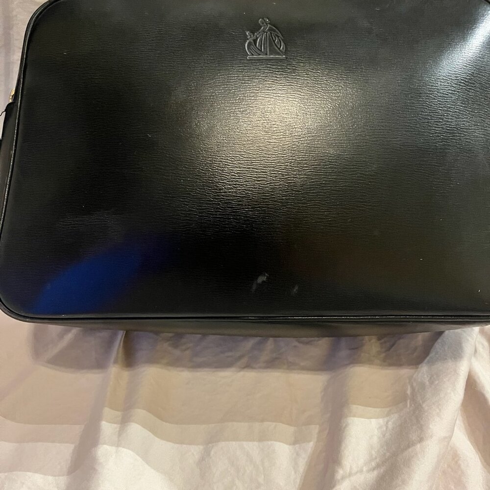 Vintage Lanvin Shoulder Bag - black leather - Picture 8 of 12